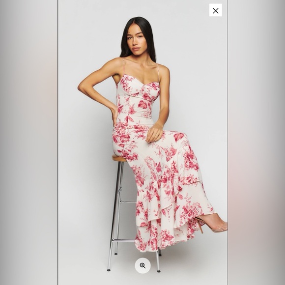 Reformation Fallon Dress size 2 - Picture 2 of 3